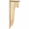 Ekena Millwork Del Monte Rough Sawn Corbel w/Backplate, Douglas Fir, 8"W x 10"D x 26"H COR08X10X26DEL01RDF - alternate 3